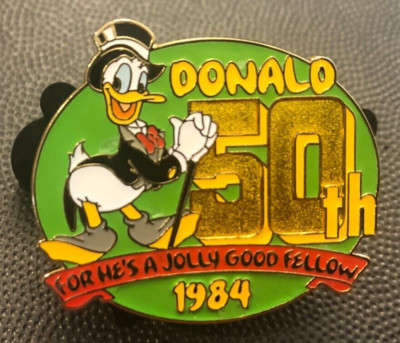 Disney pin 17309 Donald Duck Jolly Good Fellow Green Magical Musical Moments
