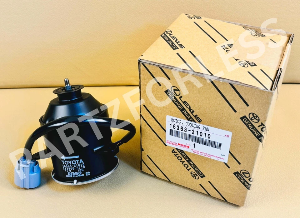 16363-31010 TOYOTA ORIGINAL DO FABRICANTE LEXUS LS460 GS VENTILADOR DE REFRIGERAÇÃO DO MOTOR N°1 - Imagem 2 de 4