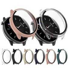 For Amazfit GTR Mini Smartwatch Case Tempered Glass Screen Protector Cover