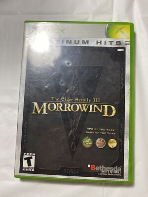 The Elder Scrolls III: Morrowind (Platinum Hits Edition) (Microsoft Xbox, 2002)