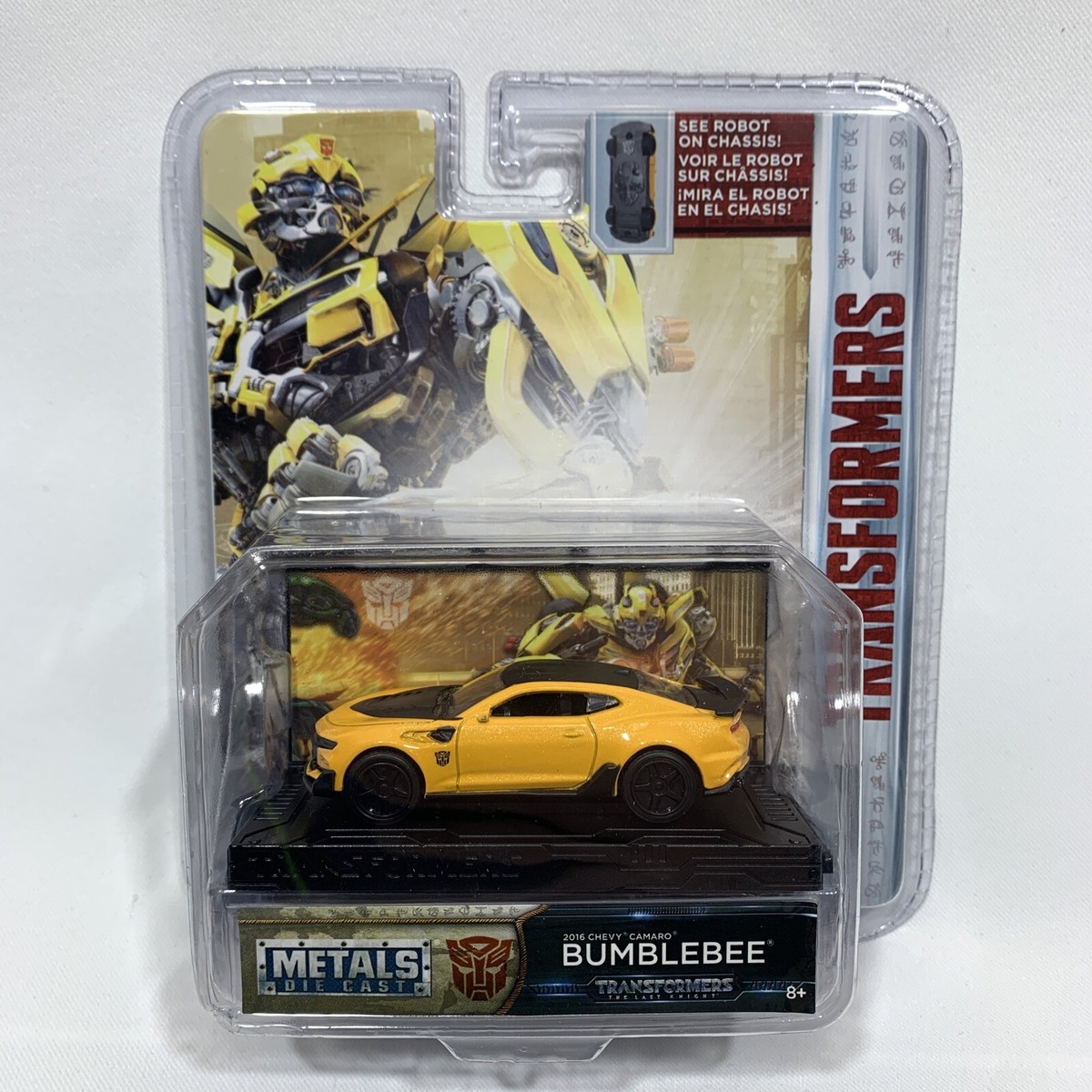 Réplique - Transformers Bumble Bee 2016 Chevy Camaro 1/32 - Jada Toys