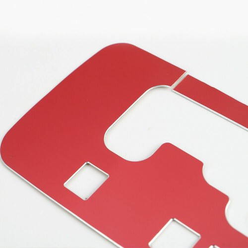 Red Central Control Gear Shift Box Panel Trim Cover for Jeep Wrangler 2011-17 JK - Picture 4 of 7