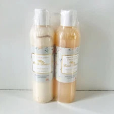 CAMILLE  BECKMAN French Vanilla Silky Body Cream & Cleansing Gel  *2 Bottle Set*