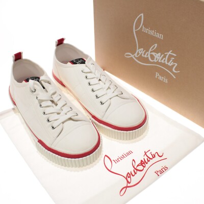 関税込★VIP価格【Christian Louboutin】ペドロ ジュニア Christian Louboutin NWB Pedro Junior Flat Sneakers Size 43