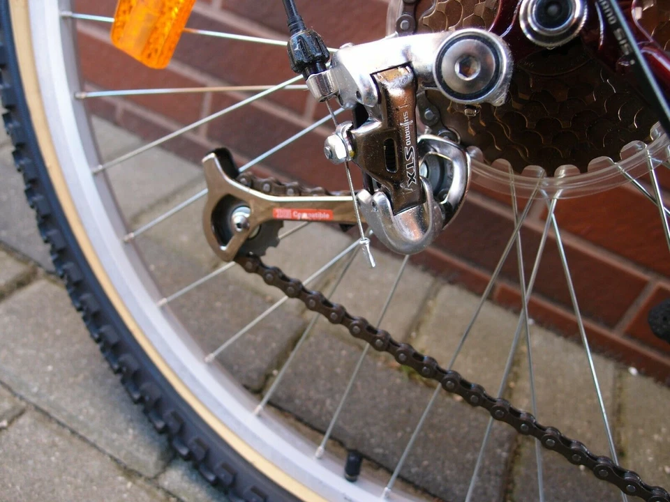 Bicicleta MTB Diamondback Ventura Shimano STX Acera SR Kenda década de 1990 NOS 16"" Foto 4 de 4