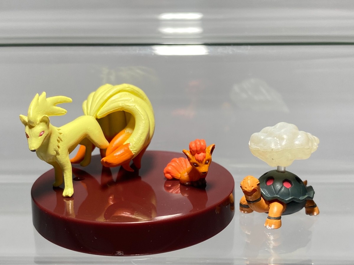 Ninetales, Vulpix, Torkoal(H0.5