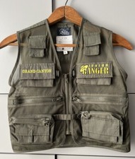 Grand Canyon Junior Ranger Vest Youth Large Costume Halloween Kids Vtg Souvenir