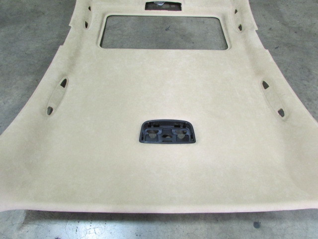 Maserati Quattroporte, Interior Headliner, Alcantera, Beige, P/N 981422714