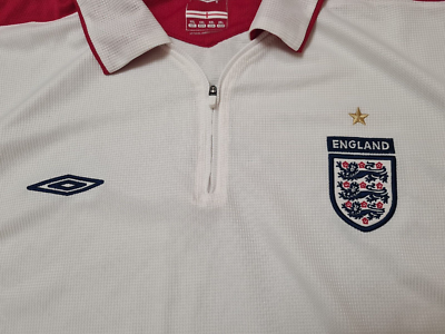 ENGLAND 2002 2004 NATIONAL TEAM TRAINING FOOTBALL SHIRT SOCCER