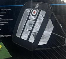 PGATour Golf Chipping Training Set 5 Hole Pop-up Net Mat 6 Foam Balls Rubber tee