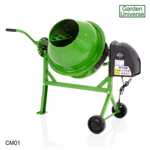 Cement Mixer Electric 220W Powerful Motor 63L Capacity by Garden Universe - Picture 6 of 16