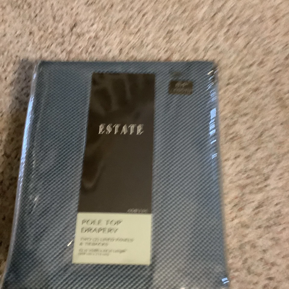 Croscill Estate Amelia  Pole Top Drapery Lined Panels with Tie Backs 82"W x 84"L - Image 4 of 4