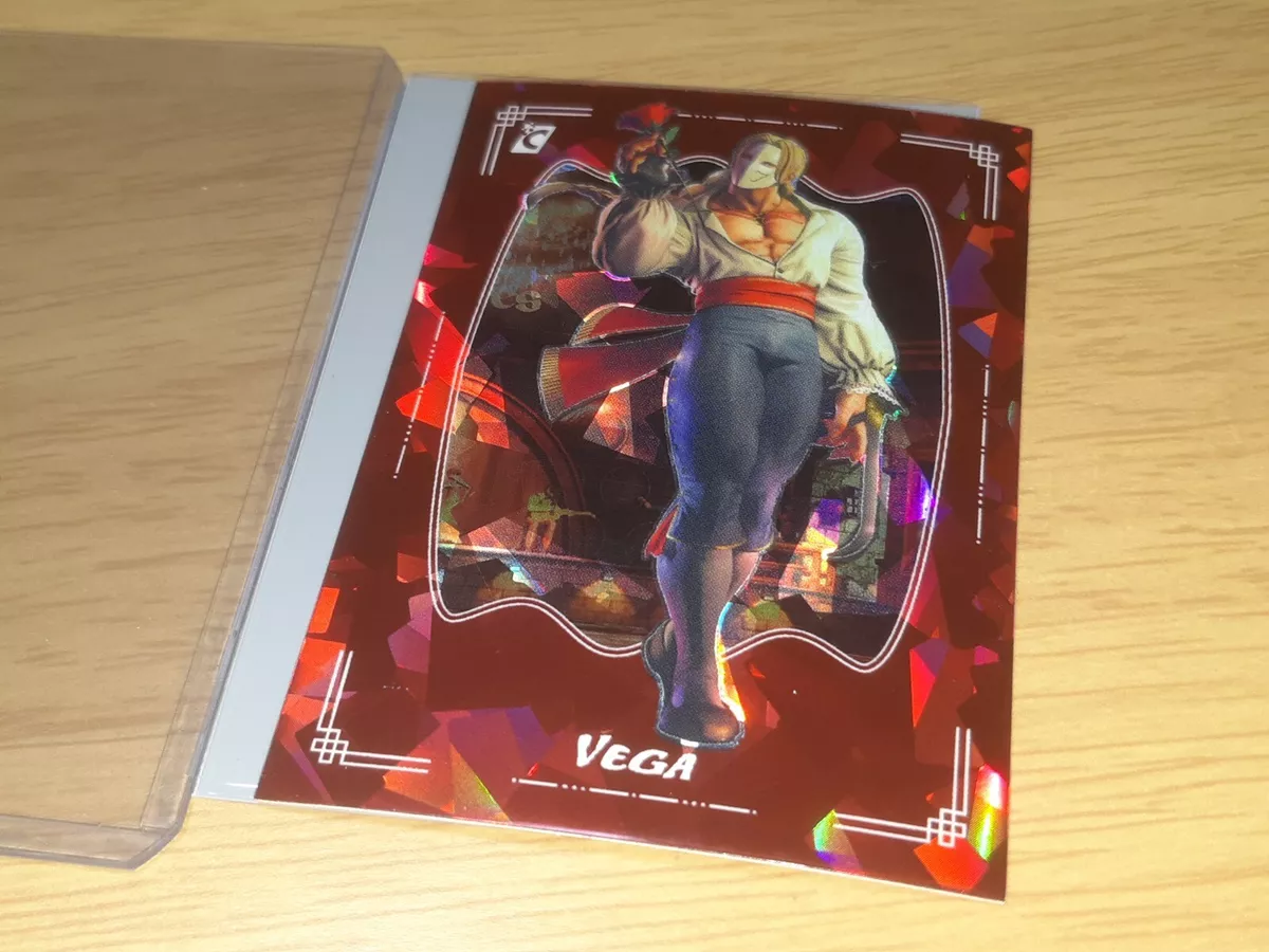 2023 Cardsmiths Street fighter Card Vega 17/25 Ruby Red Gemstone Refractor