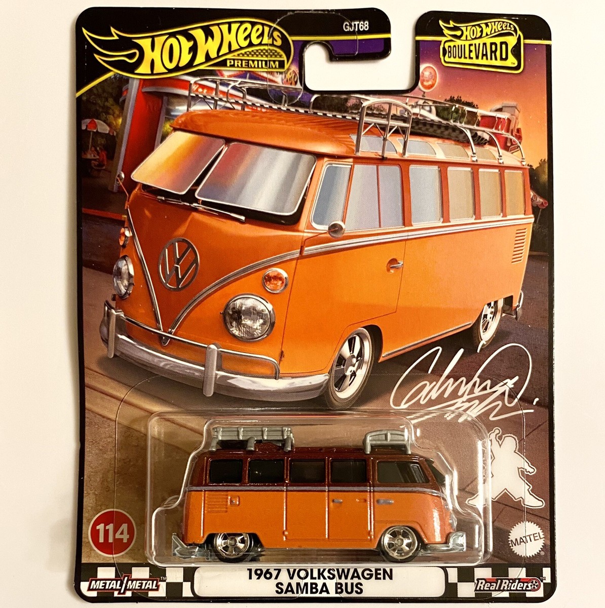 Hot Wheels VW BUS 未開封 🔥RARE 2024 Hot Wheels Volkswagen Samba Bus Boulevard 114 VW