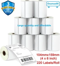 DYMO LW 1744907 4XL 4x6 4"x6" - (1) to (80) Rolls Shipping Labels - FREE SHIP !