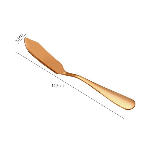 Premium Stainless Steel Pate Knife, Butter Spatula, Cheese Jam Spreader Cutlery - Picture 17 of 24