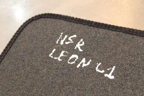 2007 SEAT LEON MK2 PASSENGER SIDE REAR FLOOR CARPET MAT (L1) - Picture 7 of 7