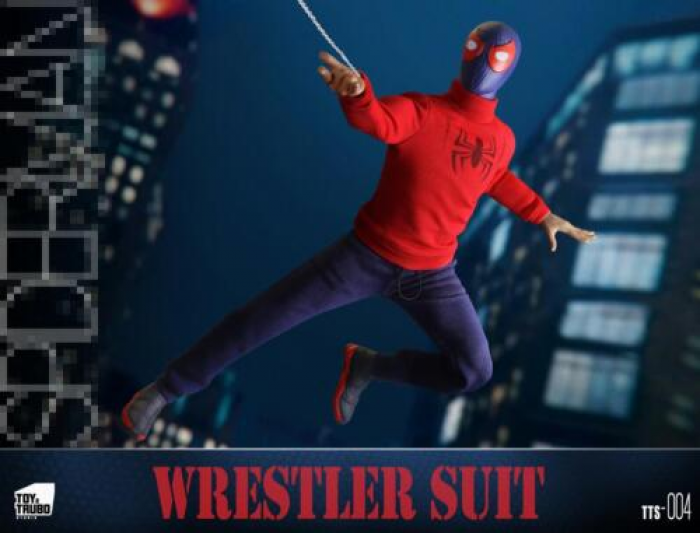 ToyzTruboStudio tts-004 1/6th Wrestler Suit Game Spider-man 12