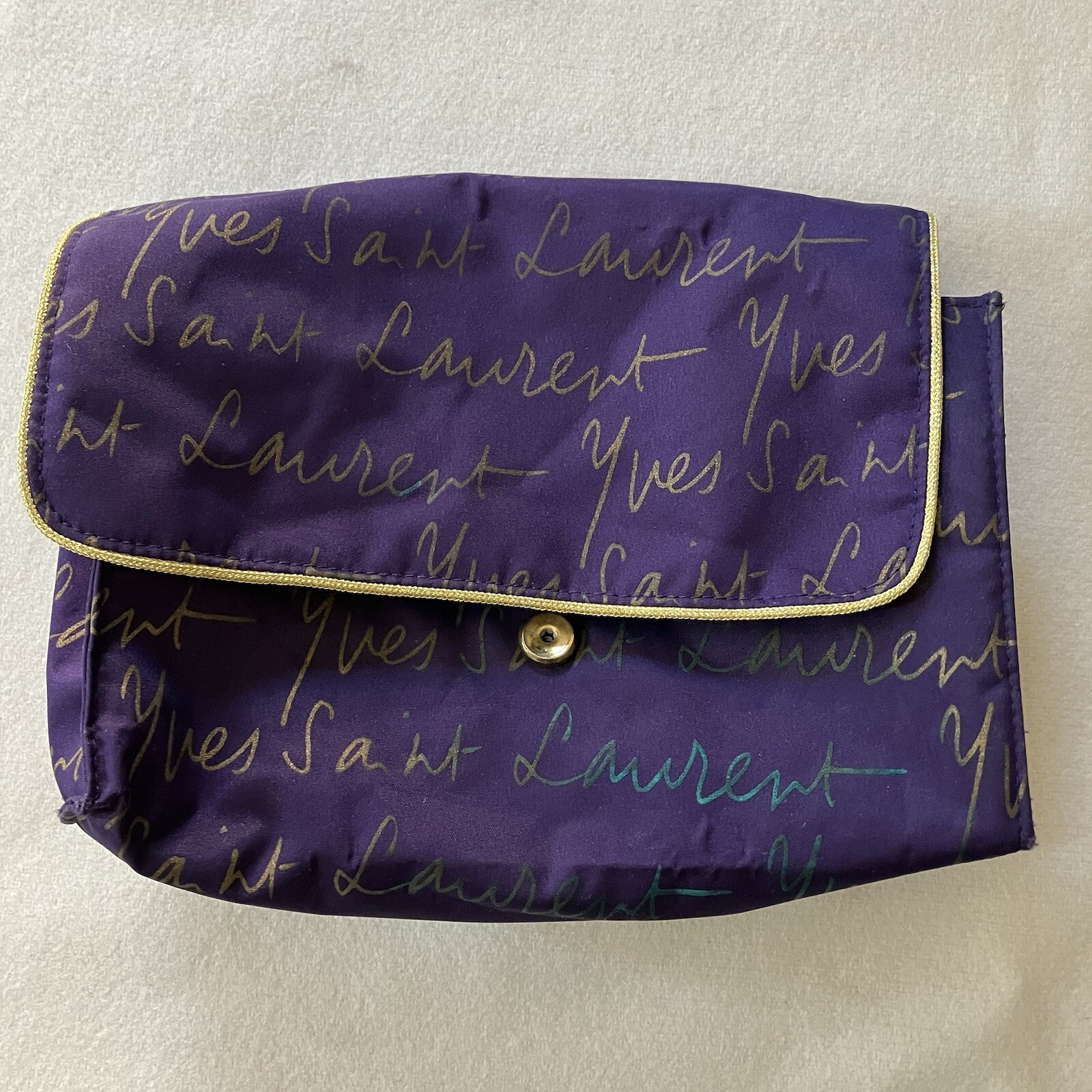 Borsa per trucco YSL Yves Saint Laurent viola