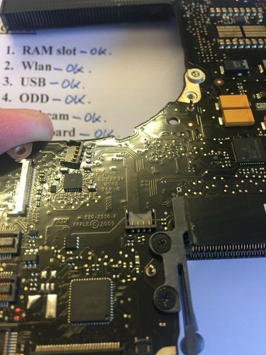 Macbook Pro A1278 13 2009 C2D 2.53 Ghz Logic Board 820-2530-A Tested Waranty - Picture 4 of 6