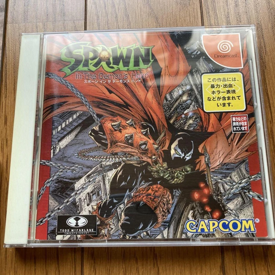 SEGA Dreamcast Spawn In the Demon's Hand Capcom Boxed Complete Limited Booklet - Image 3 of 4