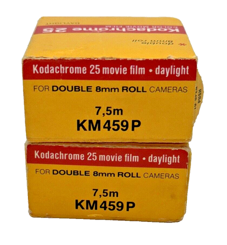 Kodachrome II Color Movie Film Double 8mm Movie Camera 25" (Lot of 2) Exp 1976 - Picture 3 of 4