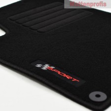 Mattenprofis Velours Fußmatten Logo Edition für Seat Leon I 1M ab Bj.1999 - 2006