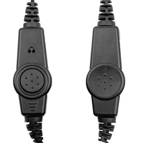 Walkie Talkie Earpiece 2 Pin G-Shape Headset For Motorola Hytera Two Way Radio - Photo 5/6
