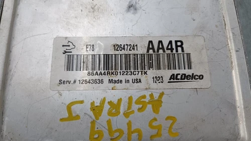 12647241 Centralita Motor Uce para OPEL ASTRA J BERLINA 5P Cosmo 2014 875757 - Imagen 3 de 10