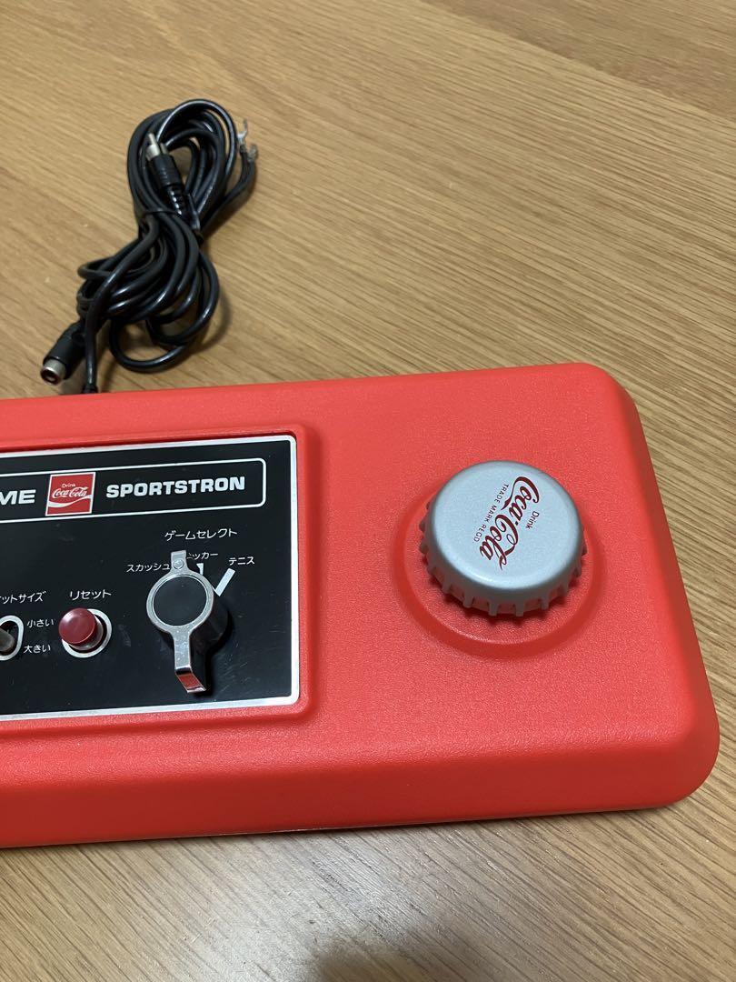 動作OK】1977年 コカコーラ SPORTSTRON レトロTV ゲーム
