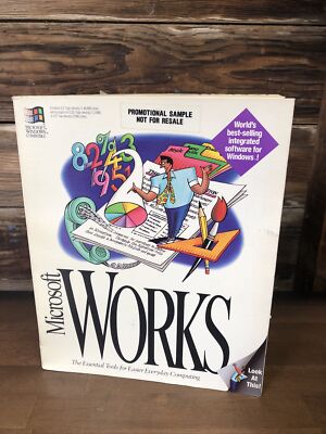 Microsoft Home Microsoft Works 1994 Word Processor