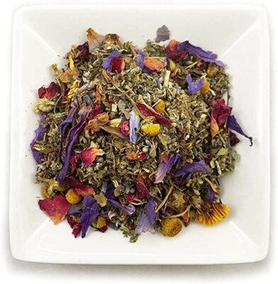 Elysian Fields Vivid Dream Sleep Tea Blend Blue Lotus Mugwort Damiana & More