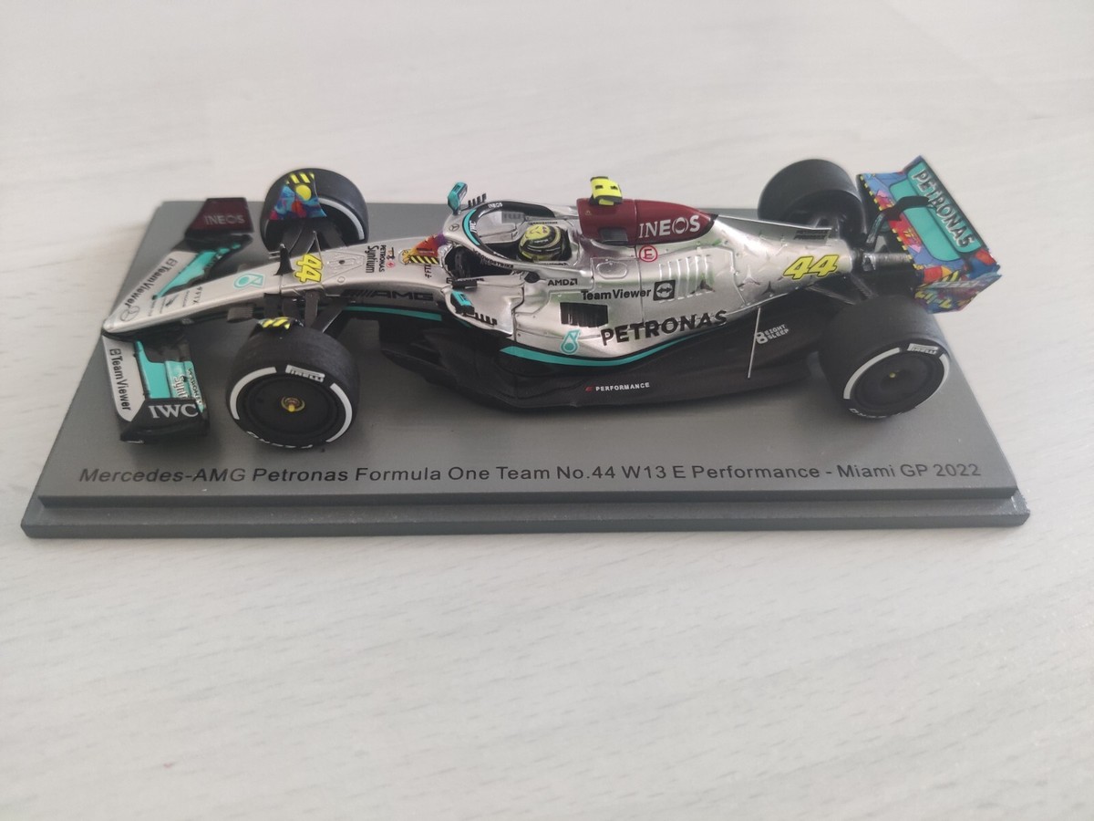 1/43 Spark Mercedes-AMG W13 2022 ハミルトン F1 Mercedes W13, Hamilton, Miami GP 2022, Spark, 1:43 | eBay