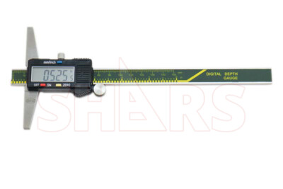 Shars 0-6'' 150mm Caliper Digital Electronic Depth Gage Gauge New M]