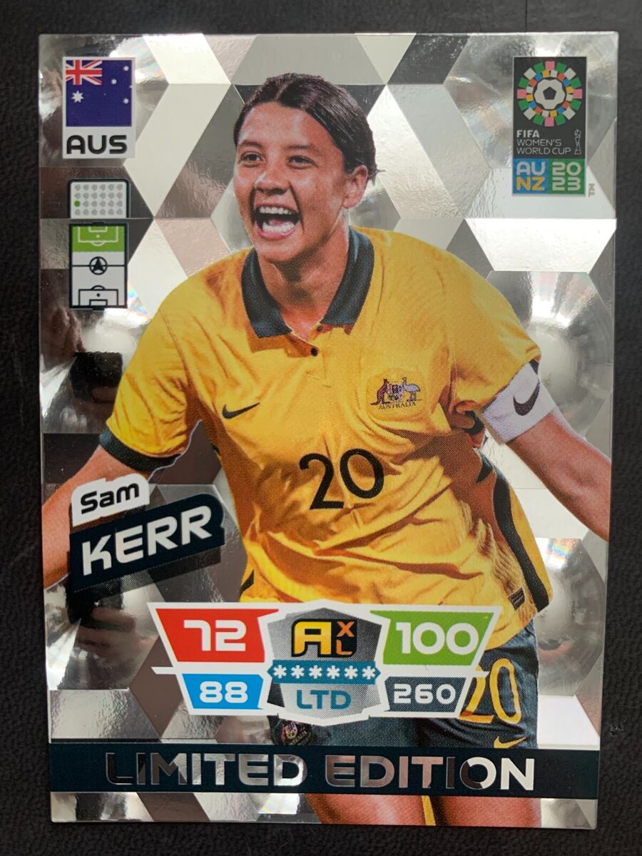 Sam Kerr Top Mestre Feminino Adrenalyn XL em segunda mão durante 5 EUR em  Palleja na WALLAPOP