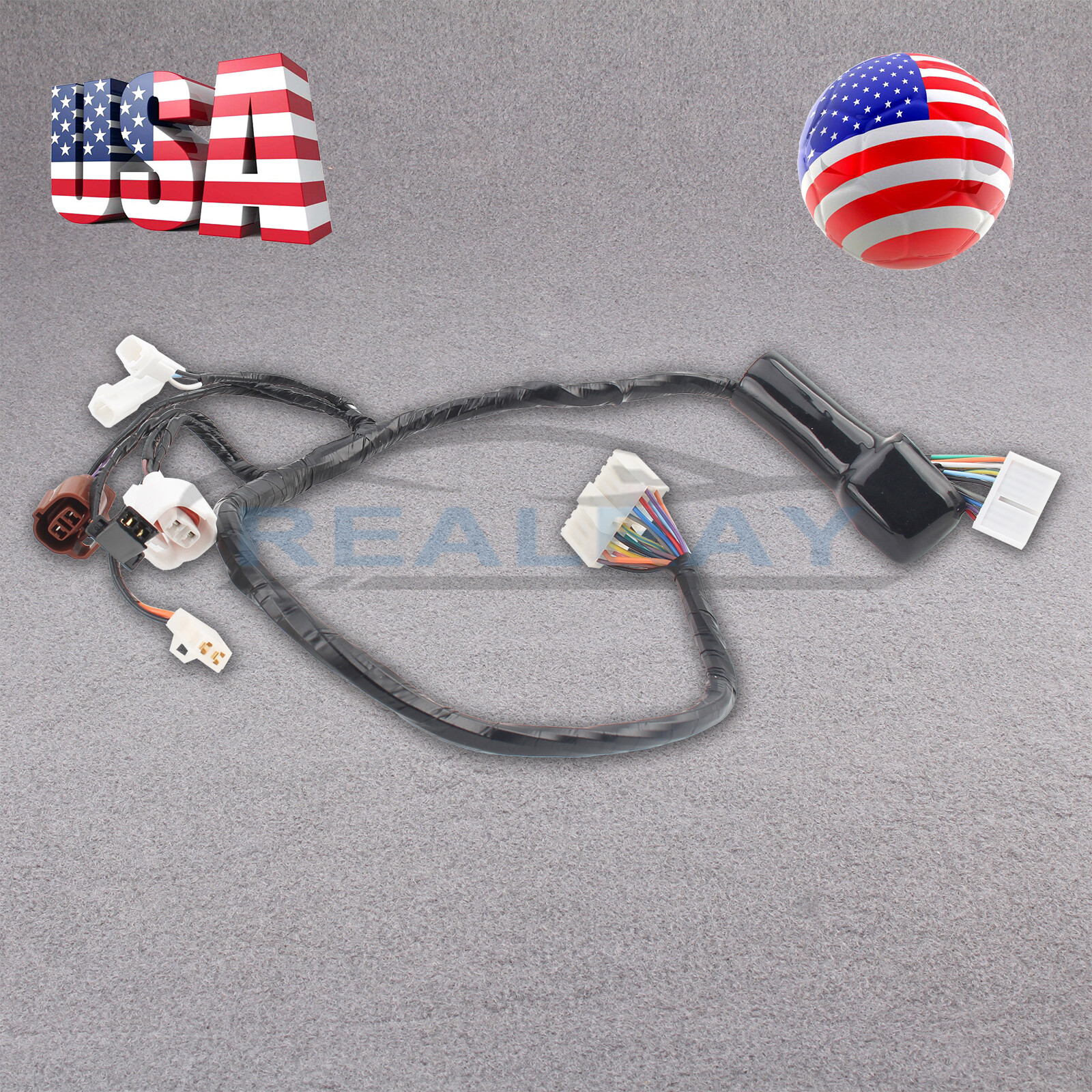For 2005 2006 Suzuki GSXR 1000 Headlight Speedo Gauges Wiring Harness