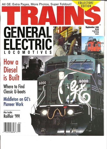 TRAINS MAGAZINES 1999 12 MONTHS ALL ISSUES - Picture 11 of 12