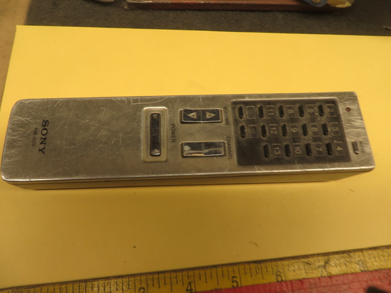 sony REMOTE CONTROL CABLE TV RM503 as parts for KV1943R, KV1945R eBay