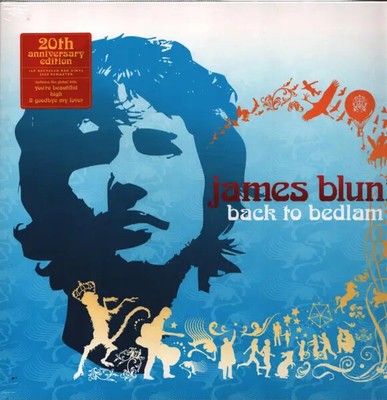 James Blunt Back To Bedlam RED VINYL / 20TH ANNIVERSARY ED NEW OVP Vinyl LP