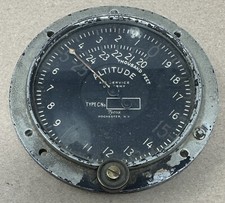 WW1 US Army Air Service Corps Altimeter Altitude Gauge Instrument Tycos Type C