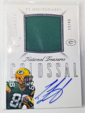 Ty Montgomery 2015 National Treasures Colossal Rookie Autograph 13/99 RC Auto SP