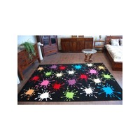 Funky Kids Rugs Collection Funny Designs Soft High Quality Black (luk) Funky Kids Rugs Collection Funny Designs Soft High Quality Black (luk)