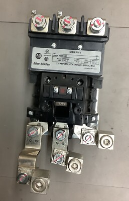 Allen-Bradley 500F-FOD930 Contactor Motor 600VAC 270A 3 Pole 3 Phase (f17)