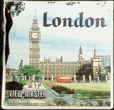 1960's London England 3d View-Master 3 Reel Packet NEW SEALED