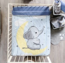 ELEFANTE FELIZ JUEGO DE CAMA PARA CUNA NI O 3 PCS 100 ALGOD N