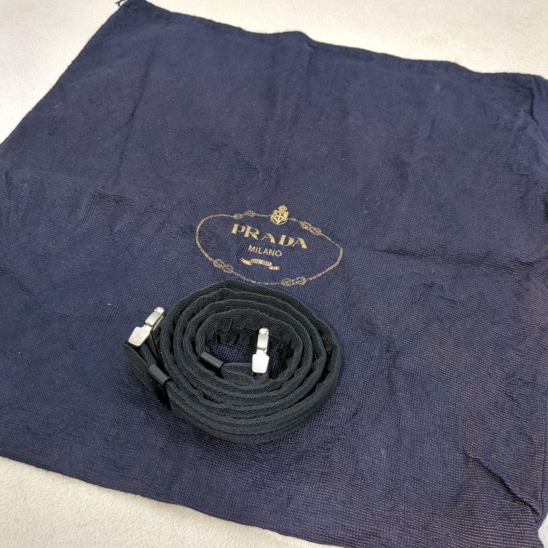 Excellent condition PRADA Boston bag 2way black triangle logo tessuto nylon thumbnail 18