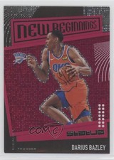 2019-20 Panini Status Tmall New Beginnings Red Darius Bazley #6 0xq8