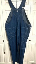 LIBERTY Denim Overalls Blue 48x30 Straight Leg 100 cotton used