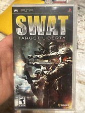 Sony PSP PlayStation Portable SWAT Target Liberty UMD Tested Working Complete