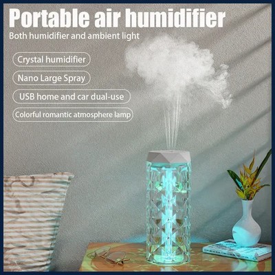 400ML Air Humidifier USB Aroma Diffuser Essential Oil Purifier Fragrance Mist
